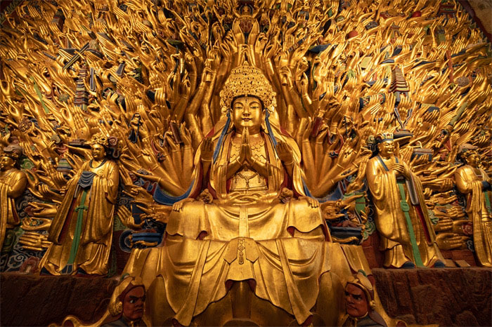 大足石刻景區。大足石刻研究院供圖