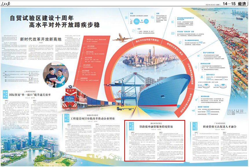 鐵路提單融資服務跨境貿易