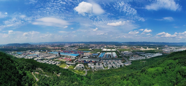 重慶國際物流樞紐園區。受訪單位供圖