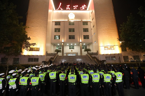 ?重慶銅梁公安開展冬季集中清查行動 讓平安看得見