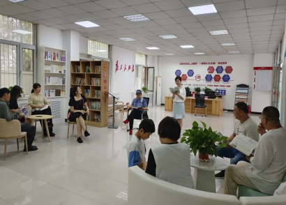沈陽市沈北新區新苑社區舉辦 “愛閱讀 沐書香”讀書交流分享會